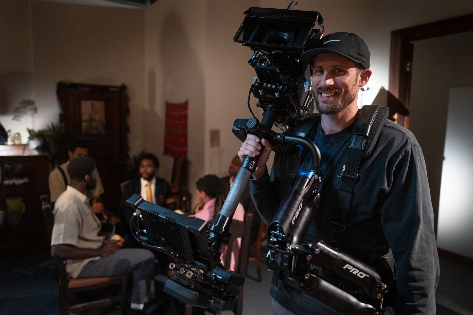 Camera operating with a smile